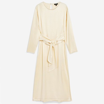 Ovoid Sleeve Midi Dress from Topshop