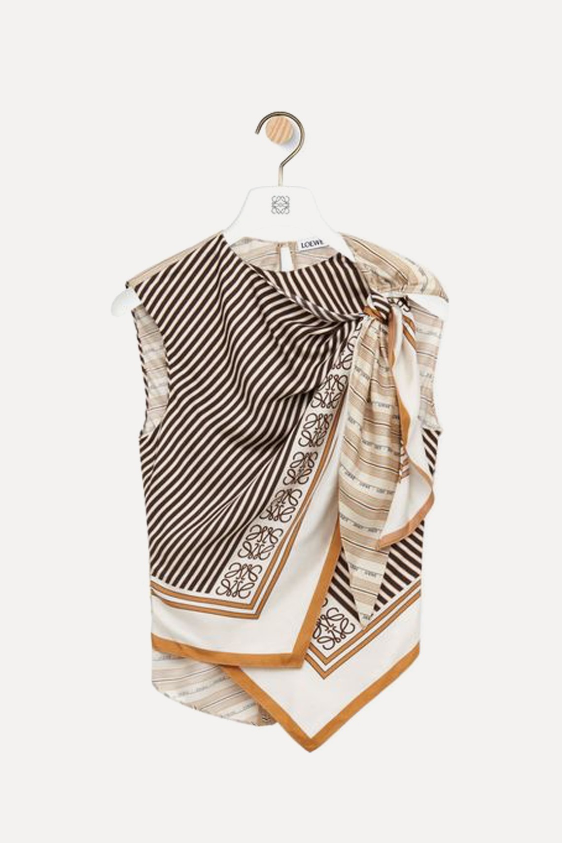 Scarf Top In Silk  from Loewe