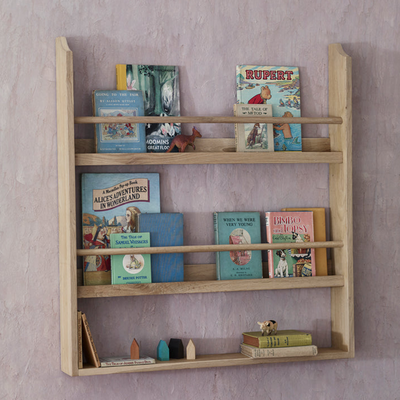 Witham Oak Book Rack from Rowen & Wren