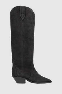 Lomero Suede Leather Boots from Isabel Marant 