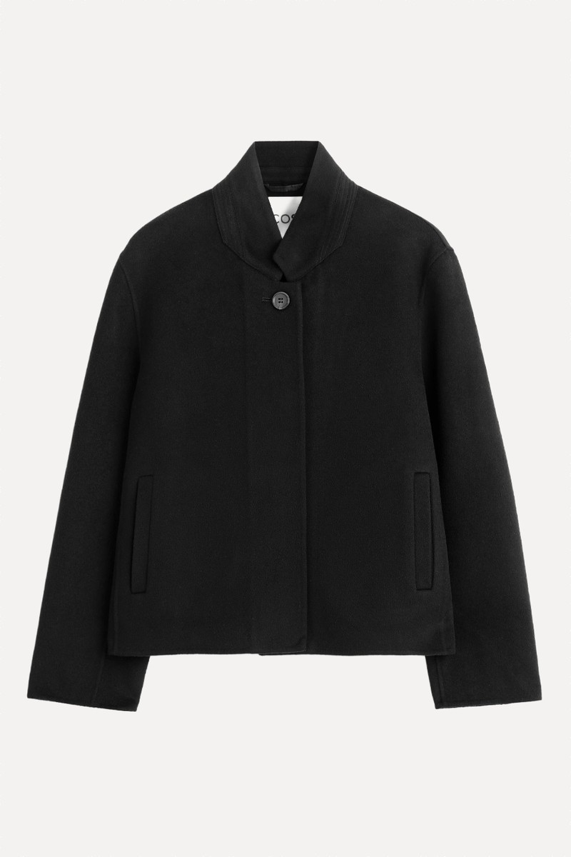 Structured Double-Faced Wool Jacket