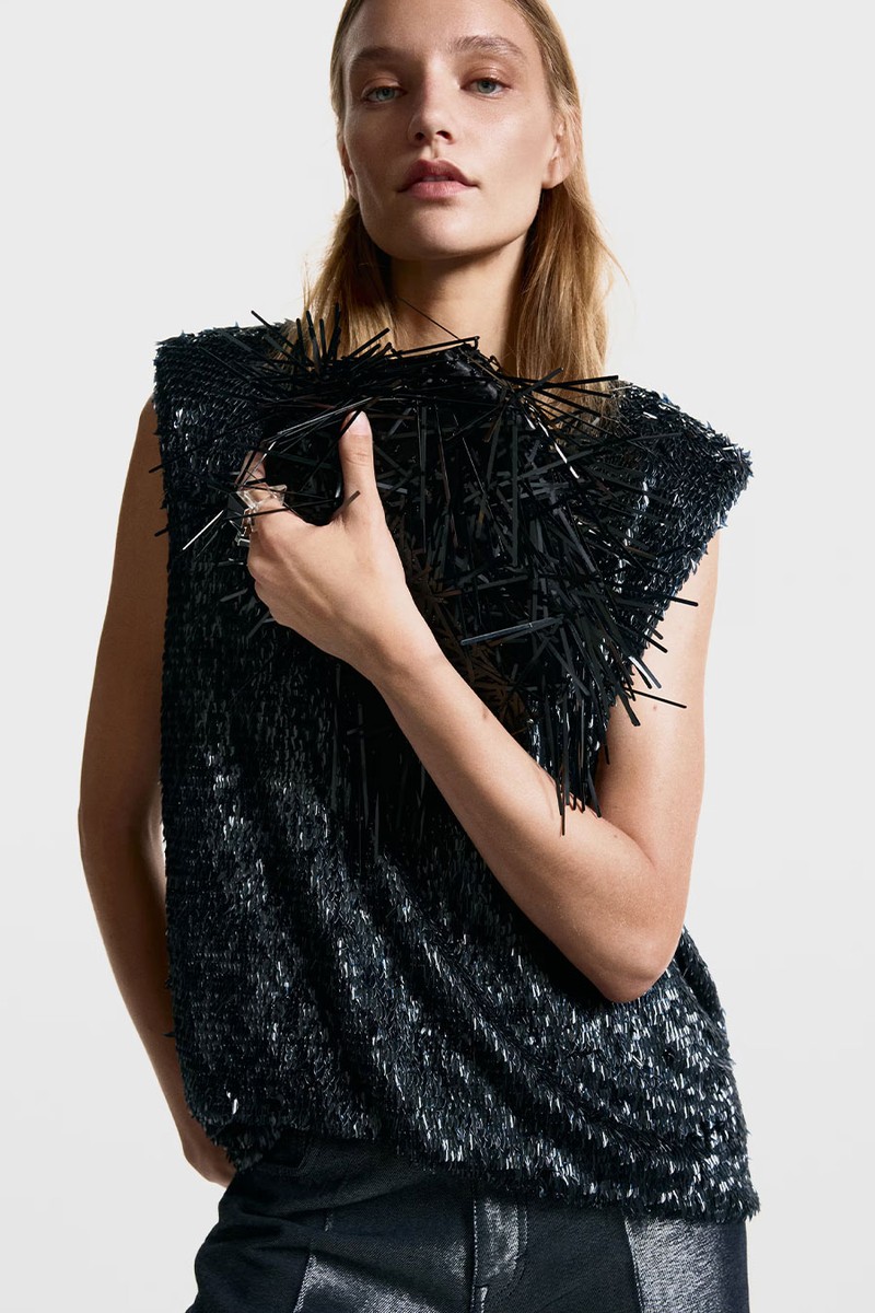 Embellished Clutch from H&M