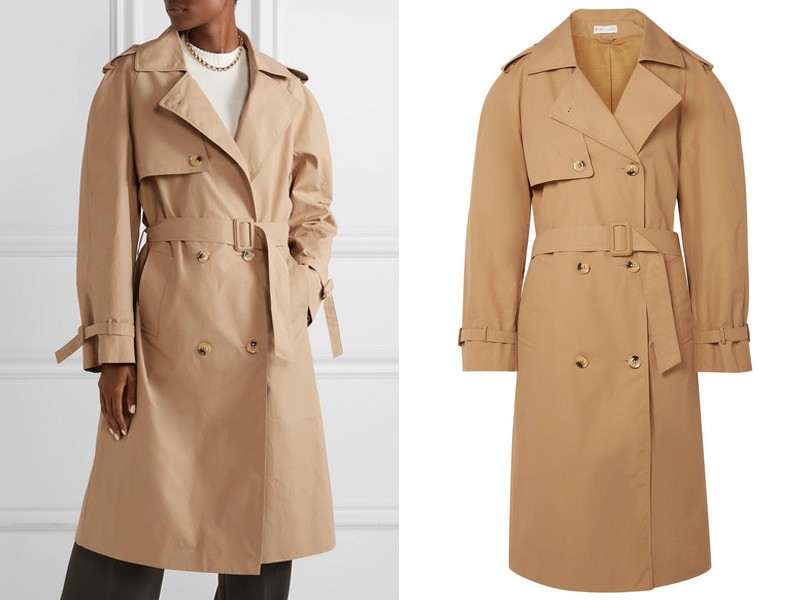 Organic Cotton-Gabardine Trench Coat from BITE Studios