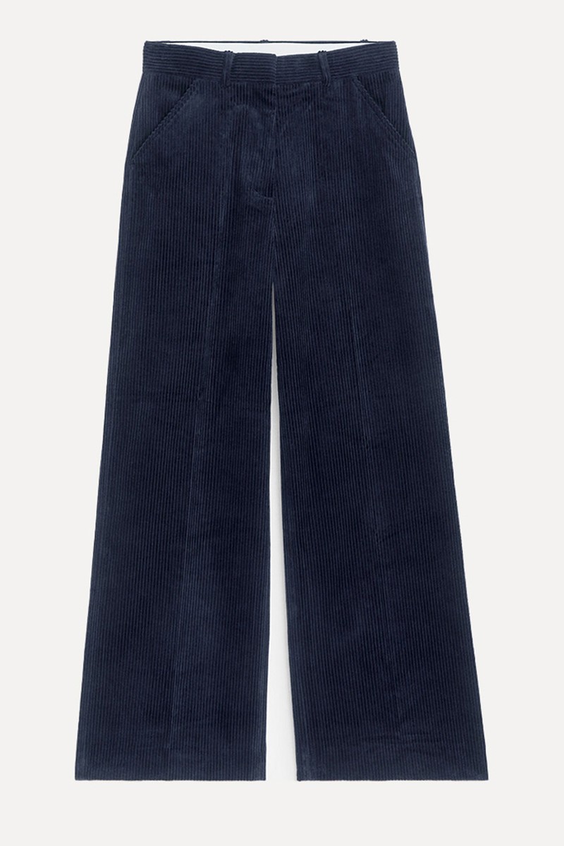 Wide Leg Corduroy Trousers from ARKET
