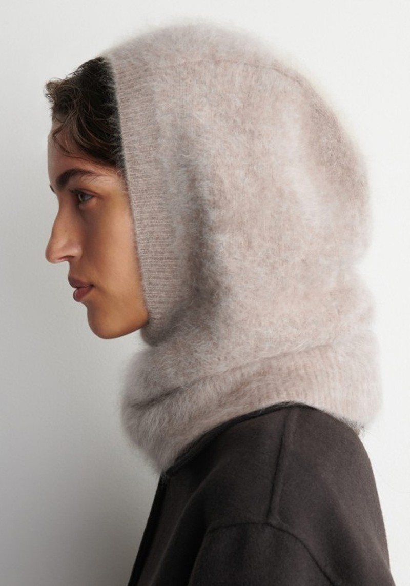 Brushed Cashmere Hood 