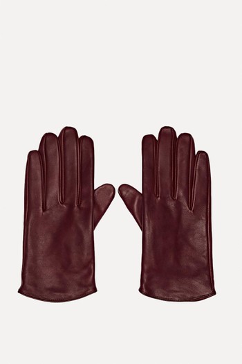 Short Leather Gloves