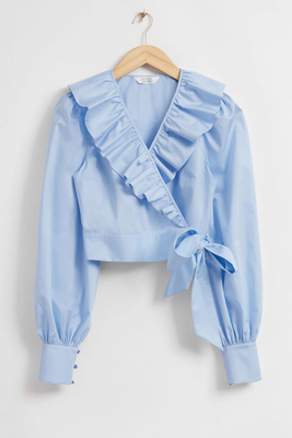 Ruffled Wrap Blouse from & Other Stories