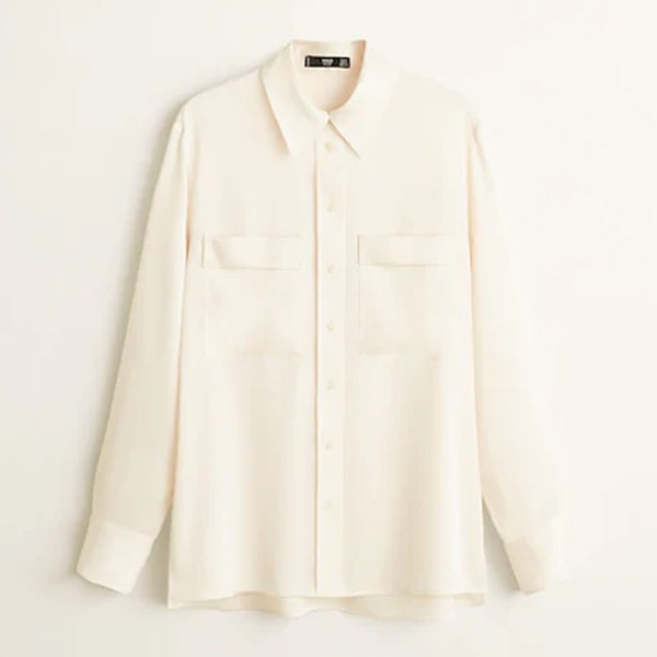 Satin Shirt from Mango