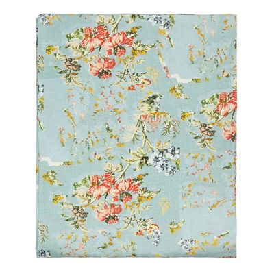 Floral-Print 200cm x 140cm Linen Tablecloth from Preen By Thornton Bregazzi