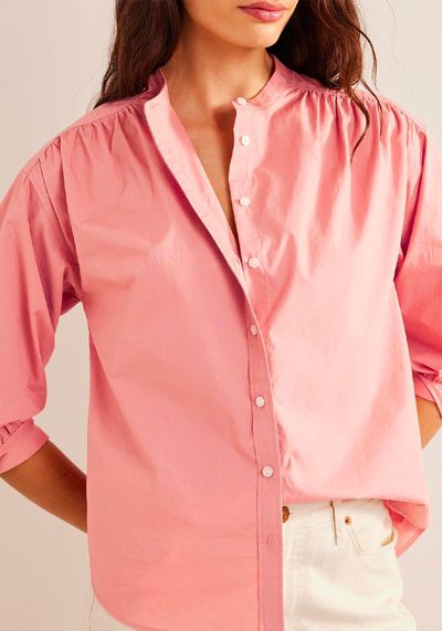 Relaxed Poplin Shirt