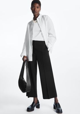 Wide Tailored Leg Trousers