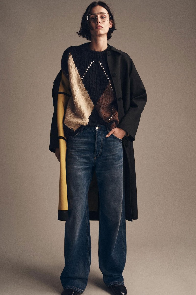 Diamond Knit Sweater from Zara