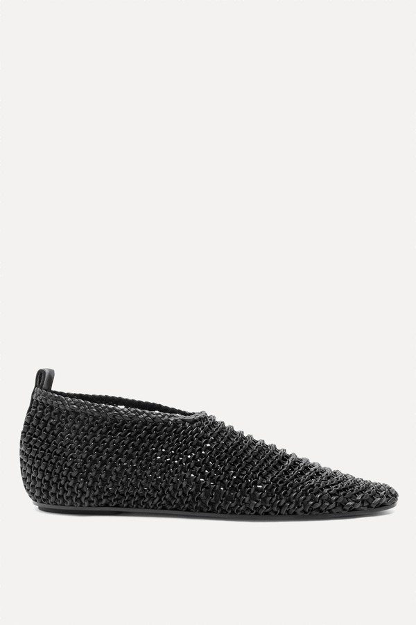 Woven Ballet Flats from Toteme