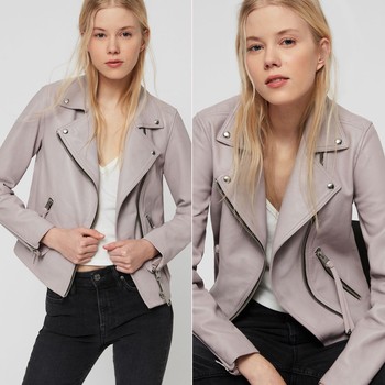 Dalby Leather Biker Jacket