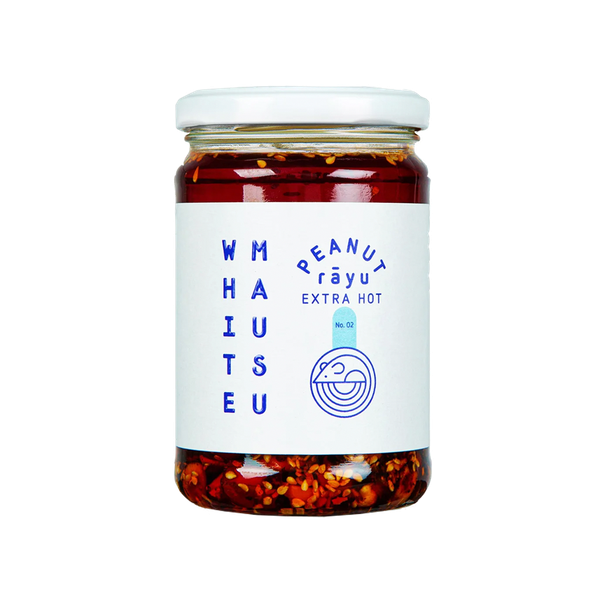 Peanut Rayu Extra Hot Chilli Oil from White Mausu