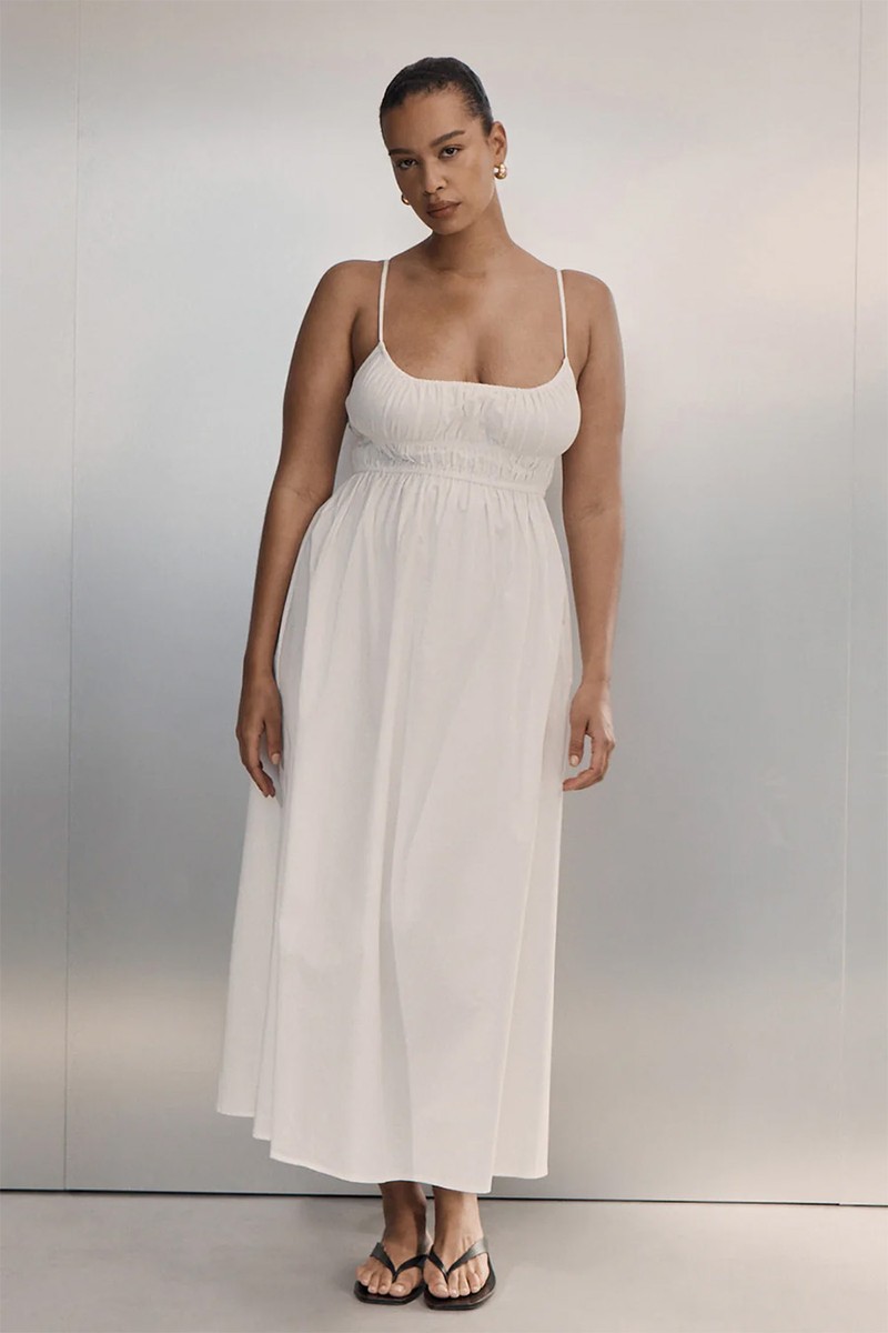 Zahara Cotton Midi Dress from Dissh