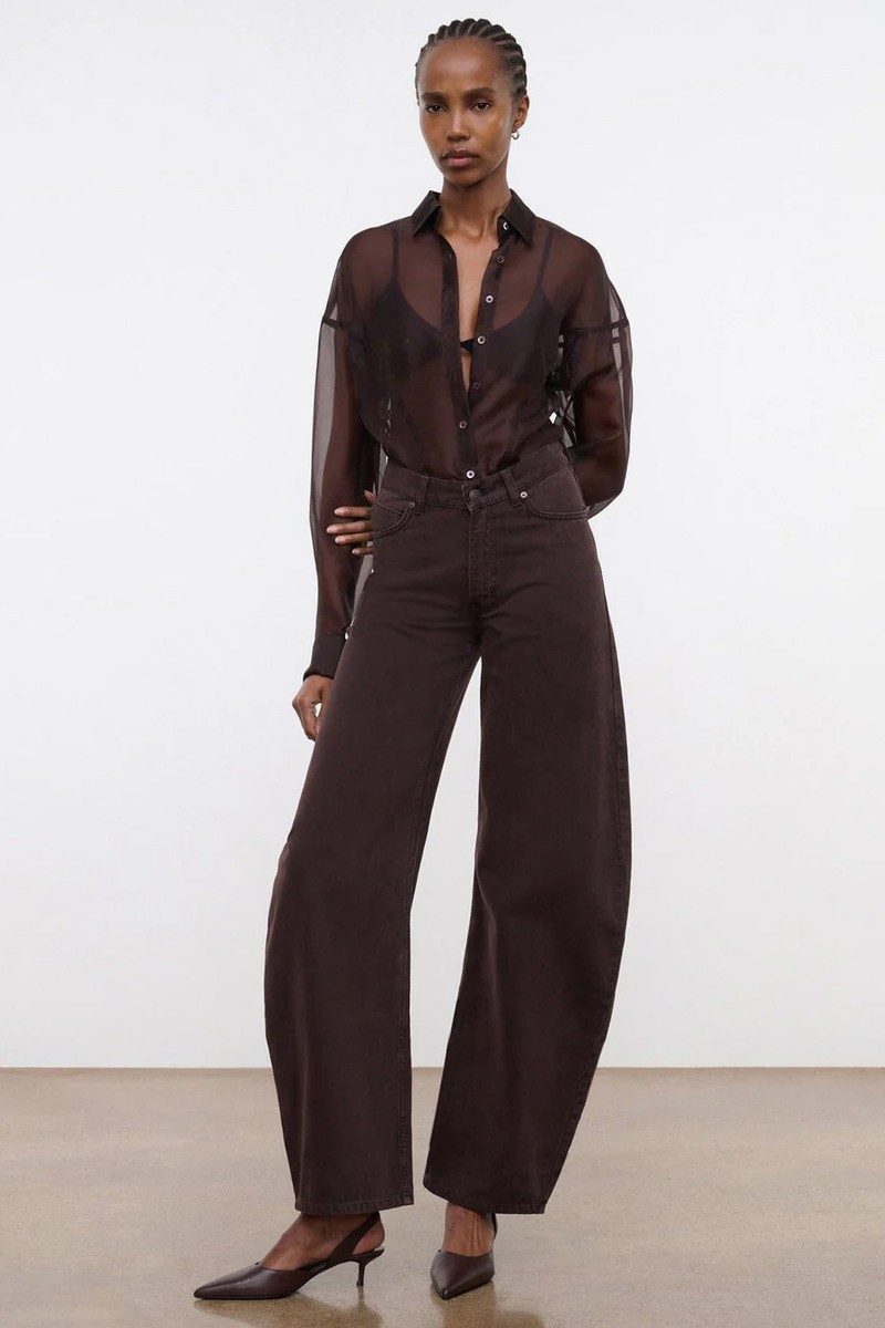 Jackson Barrel Jeans from Staud