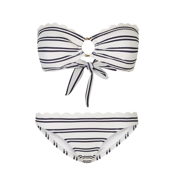 Bequia Scallop Soft Ring Bandeau Bikini