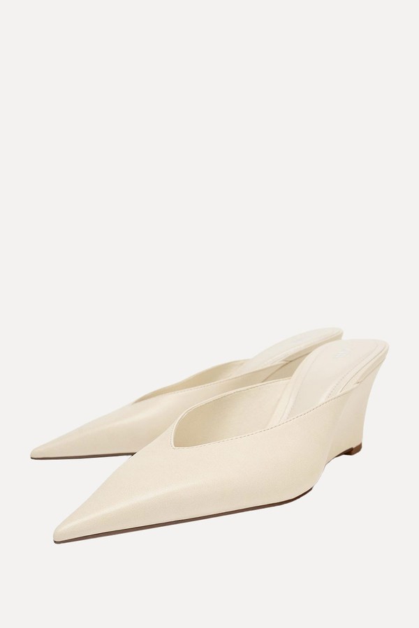 Wedge Mule Shoes from Zara
