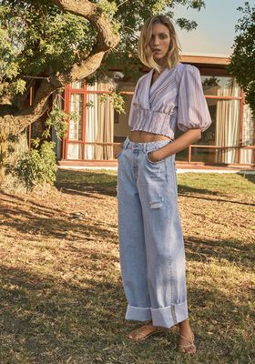 Loose Jeans With Turn-Up Hems  from Zara