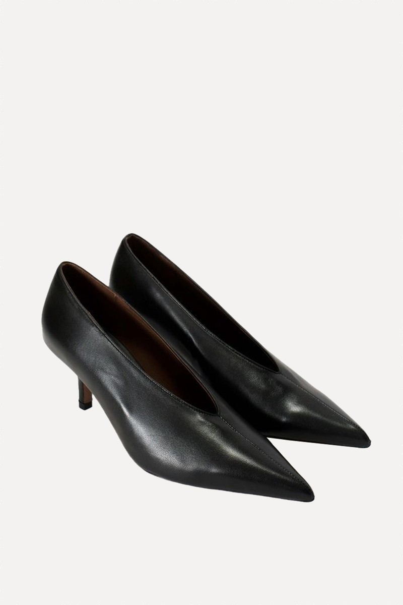 Phia 55 Leather Stiletto Court Shoes from Anonymous Copenhagen