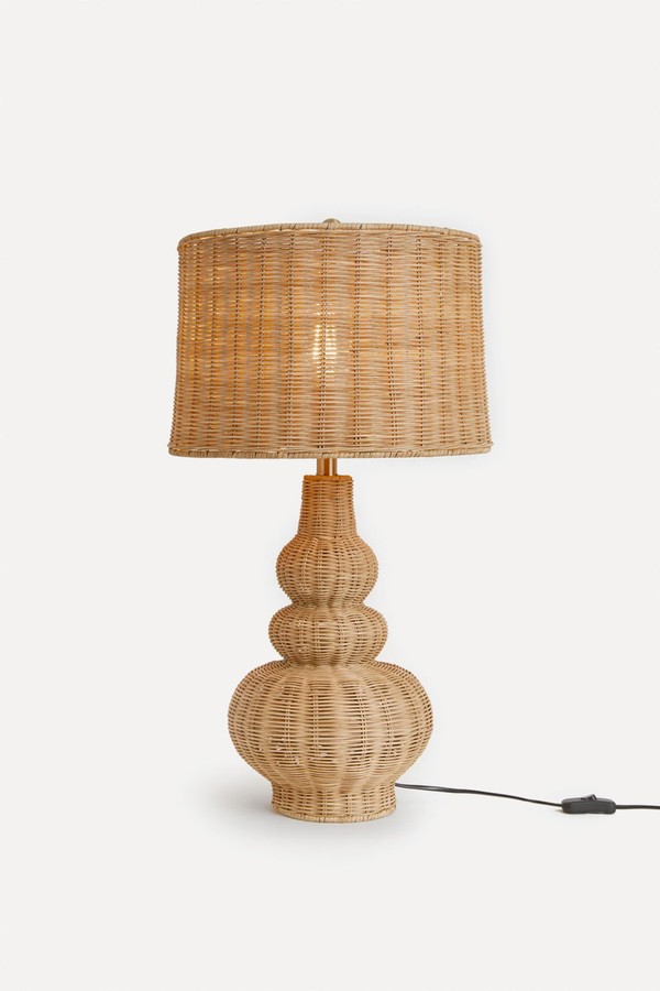 Natural Liana Rattan Table Lamp from Nina Campbell