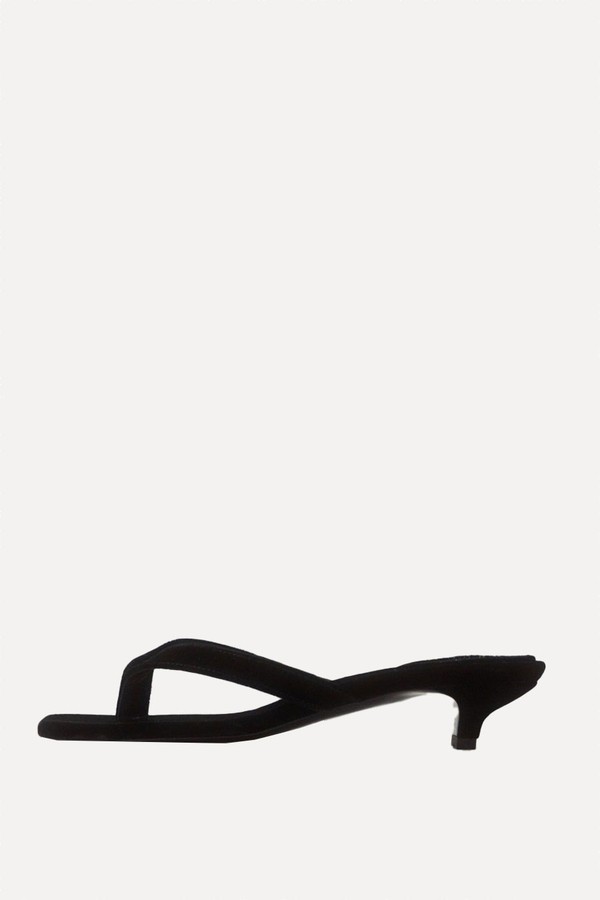 The Velvet Flip-Flop Heels from Toteme
