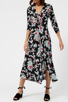 Katie Long Sleeve Button Down Front Maxi Dress from Rixo London