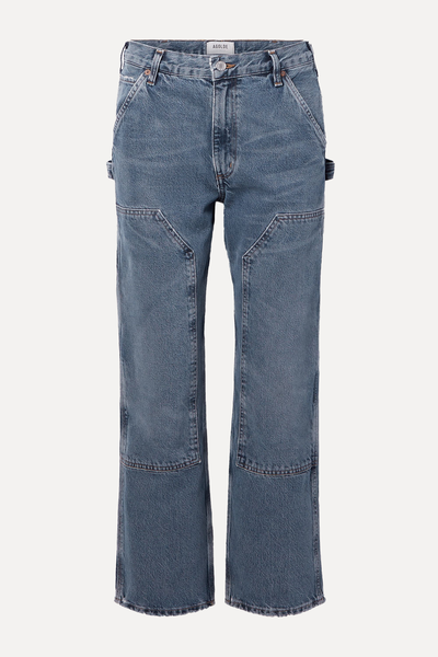 Rami Carpenter Mid-Rise Straight-Leg Organic Jeans from Agolde