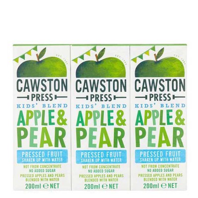 Apple & Pear 3X200ml from Cawston Press