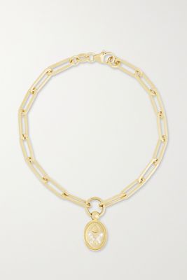 Reverie 18-Karat Gold Diamond Bracelet from Foundrae