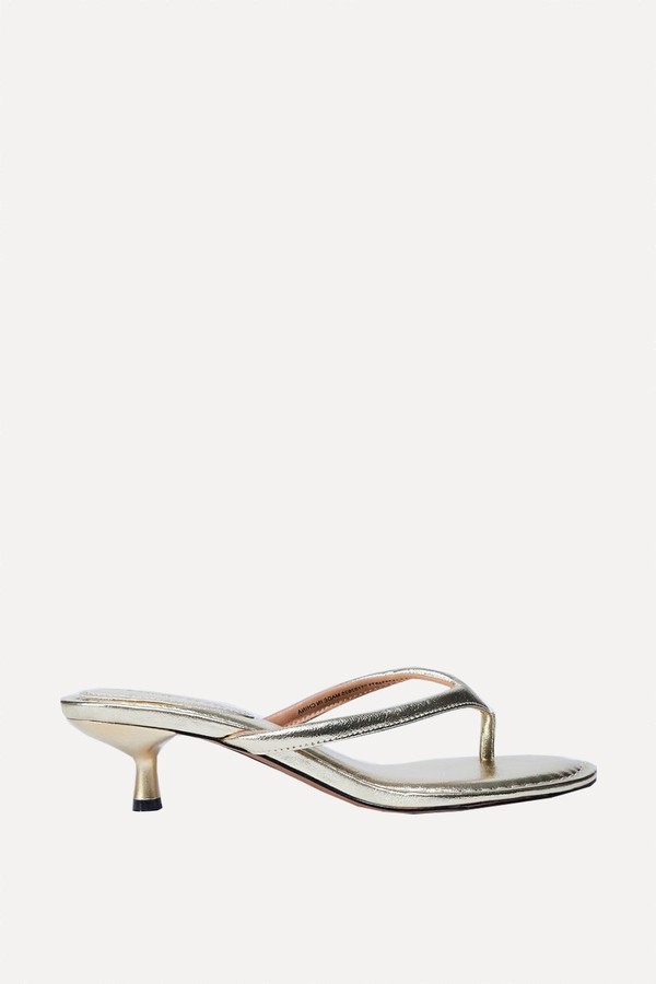 Axel Toe Thong Mid Heel Sandals from Topshop