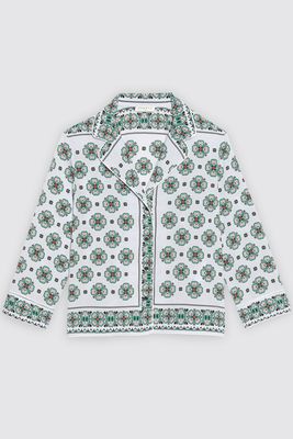 All-Over Print Shirt from Sandro
