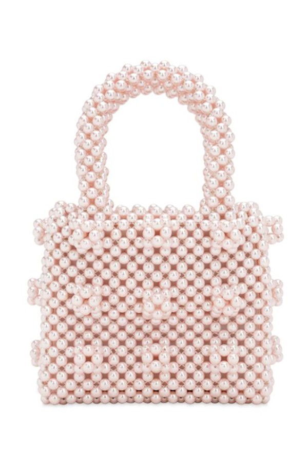 Mini Antonia Beaded Top Handle Bag from Shrimps