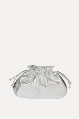 Puffball Leather Clutch  from Penelope Chilvers