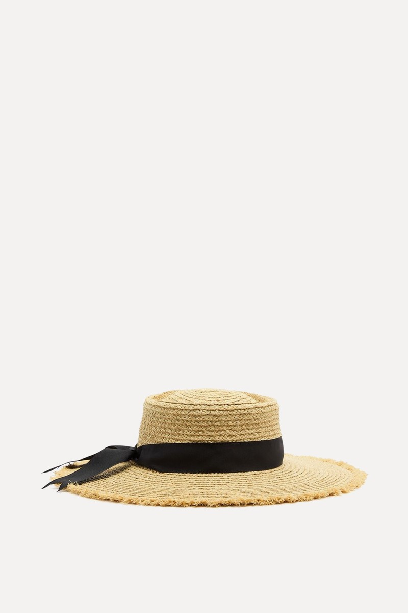 The Ventura Woven Raffia Hat from Lack Of Color