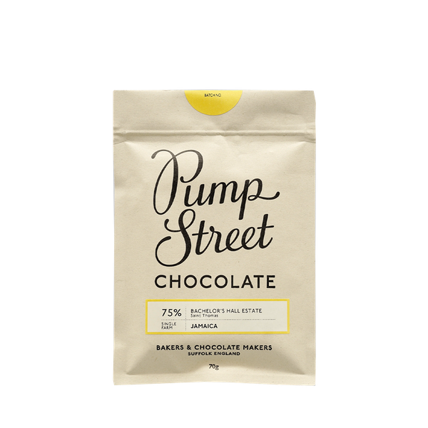 Jamaica - Bachelor's Hall Estate 75% from Pump Street Chocolate
