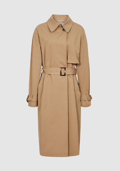 Sophie Cotton Blend Longline Trench Coat