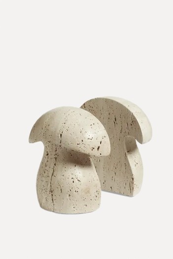 Pair Of Muscaria Mushroom Bookends from OKA