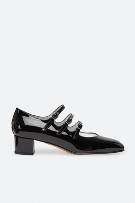 Kina Black Patent Leather Mary Jane Shoes from Carel Paris