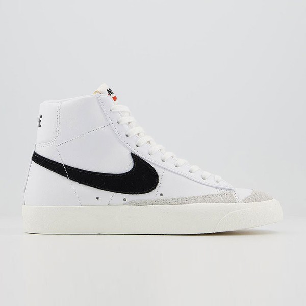 Blazer Mid 77 White Black Sail