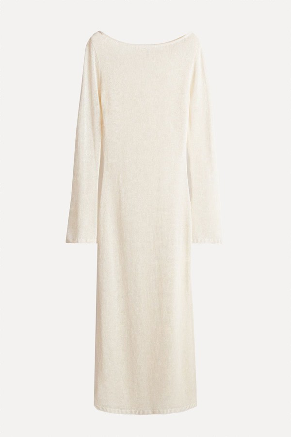 Knitted Silk-Blend Dress from H&M