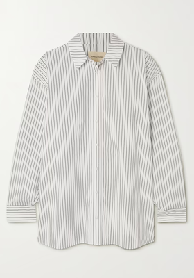 Oversized Striped Shirt from Loulou Studio