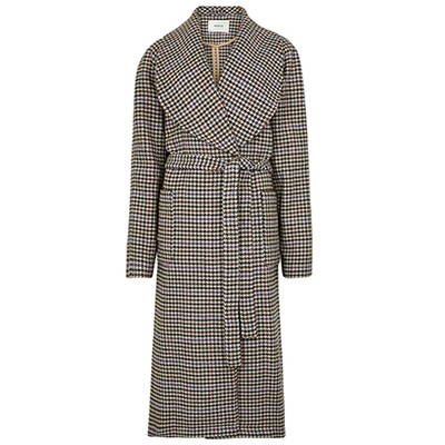 Welle Houndstooth Tweed Coat from Gestuz Welle