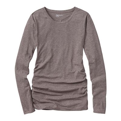 Pure Body Long Sleeve Solid Crew Tee from Gap