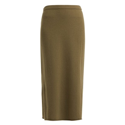 Cashmere Midi Skirt from Allude