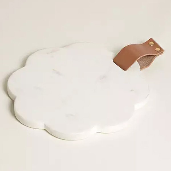 Marble Scalloped Cheese Board