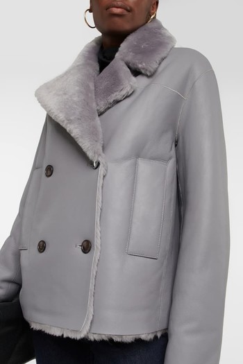 Calla Shearling-Lined Jacket from Joseph