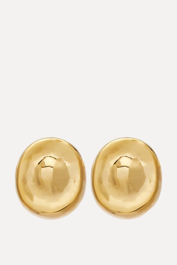 Areli Gold-Plated Earrings from Jennifer Behr