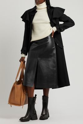Leather Midi Skirt from Chloé